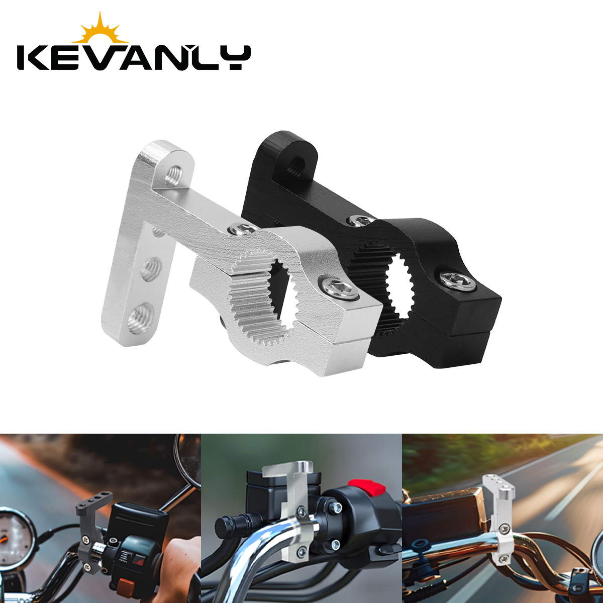 Mountain Biking Las Vegas - Motorcycle LED Spotlight Mount Bracket 4