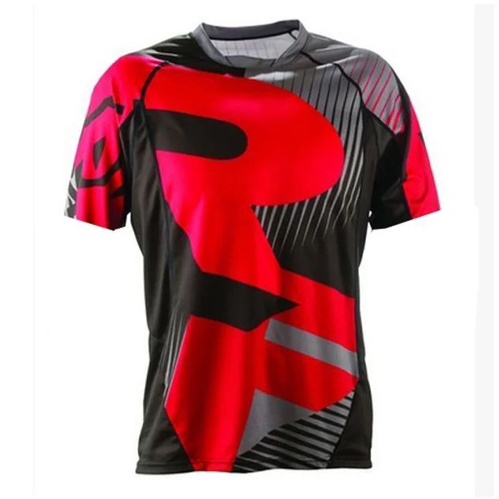 Mountain Biking Downhill - 2025 Men's Casual Short Sleeve Mountain
