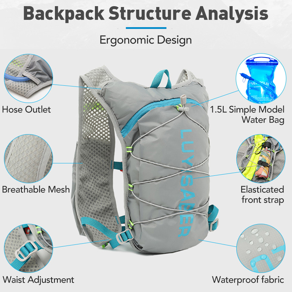 5L Ultra-light Hydration Vest  – Mountain Biking Backpack recenzja i cena