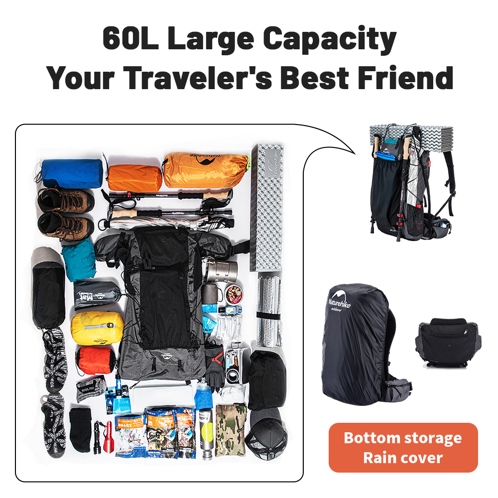 Naturehike Camping Backpack 60 – Mountain Biking Backpack recenzja i cena