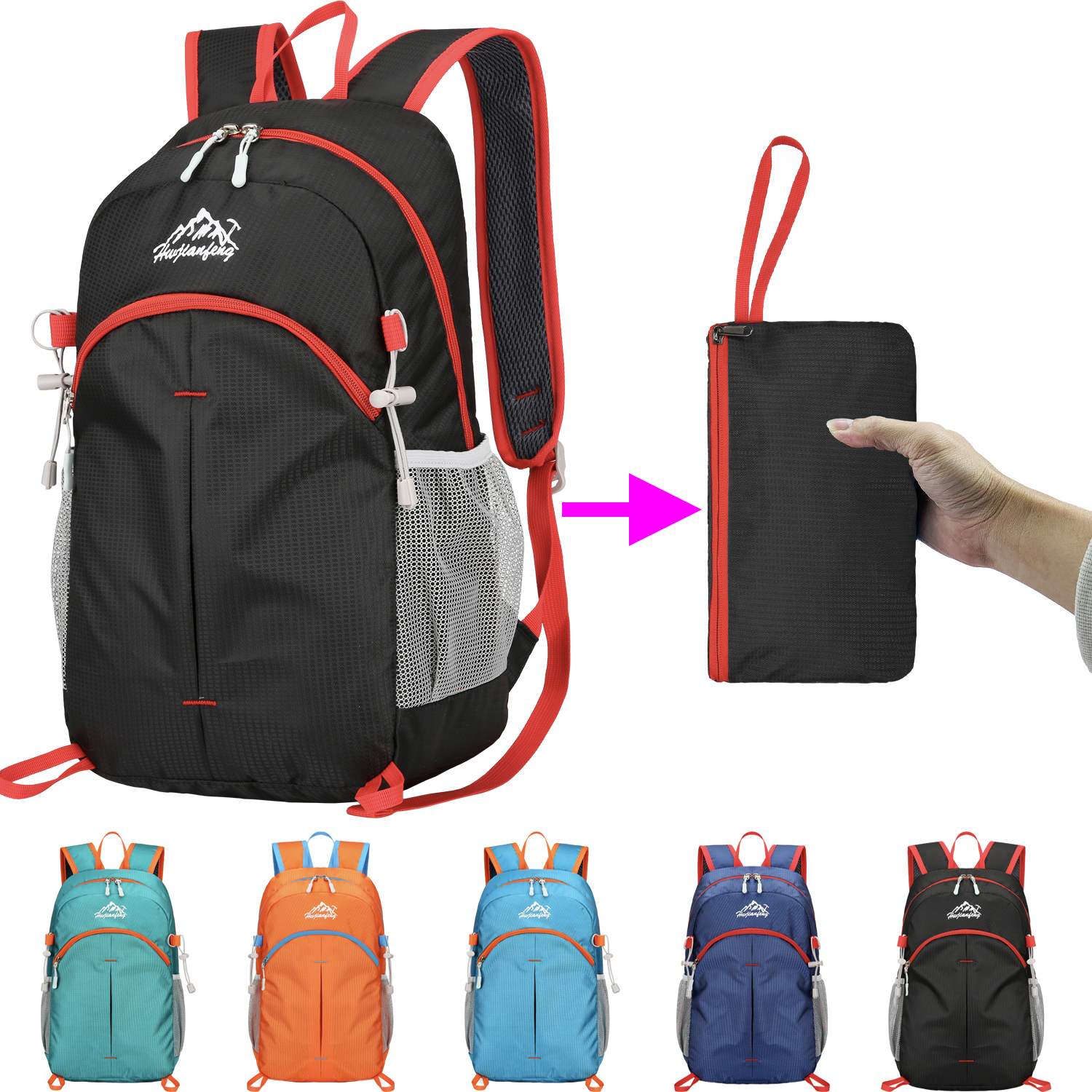 18L Portable Foldable Backpack – Mountain Biking Backpack recenzja i cena