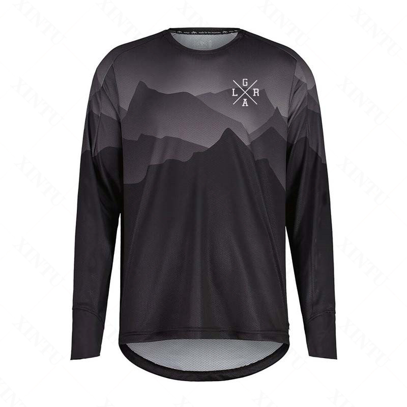 Men's Motorcycle Lrga Jersey M – Mountain Biking Downhill recenzja i cena