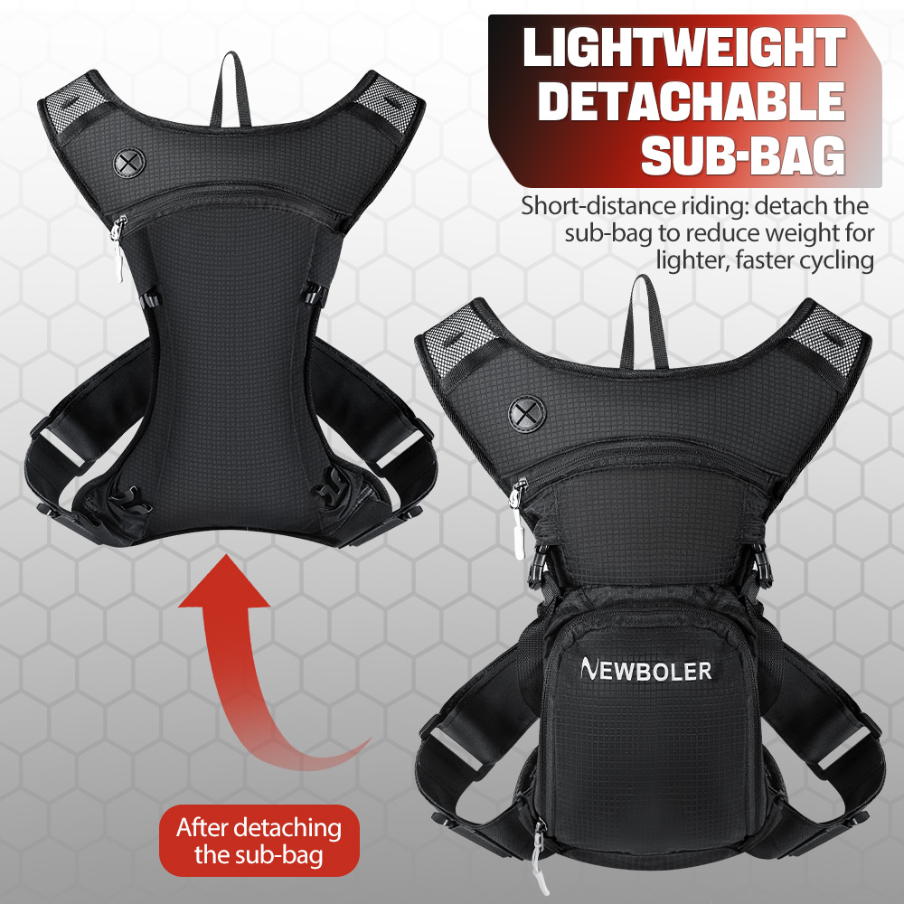 NEWBOLER 8L Motorcycle Cycling – Mountain Biking Backpack recenzja i cena