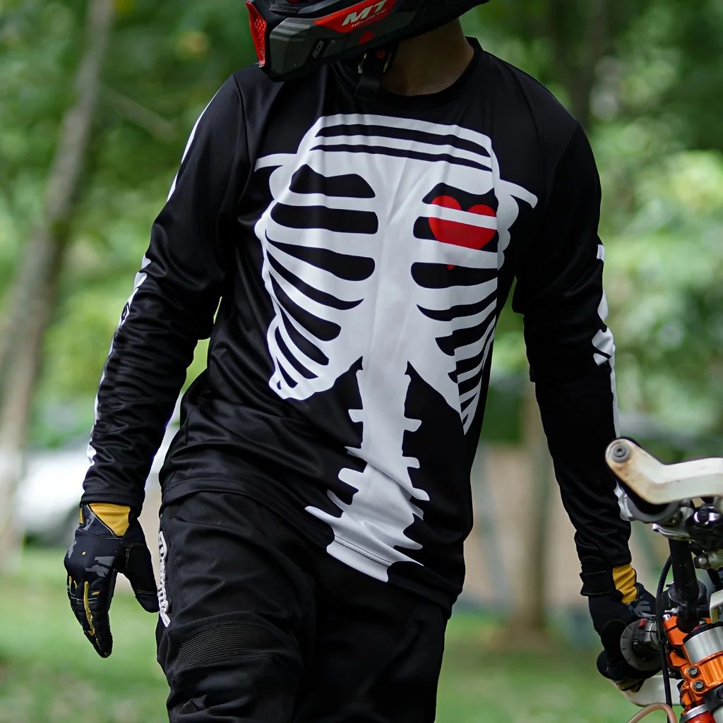 TEENAGERS LONG-SLEEVED T-SHIRT – Mountain Biking Camp recenzja i cena