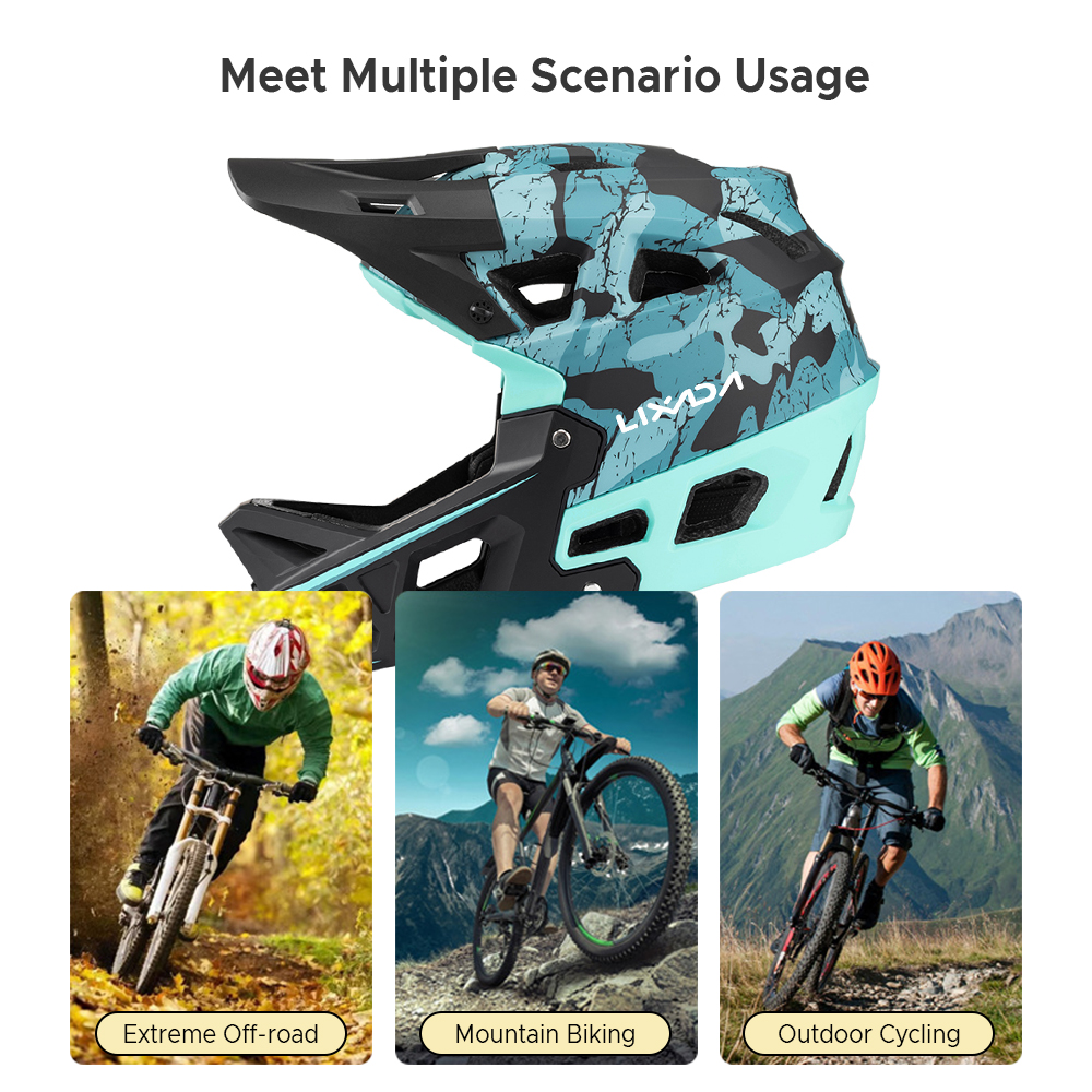 Full Face Mountain Bike Helmet – Mountain Biking Downhill recenzja i cena