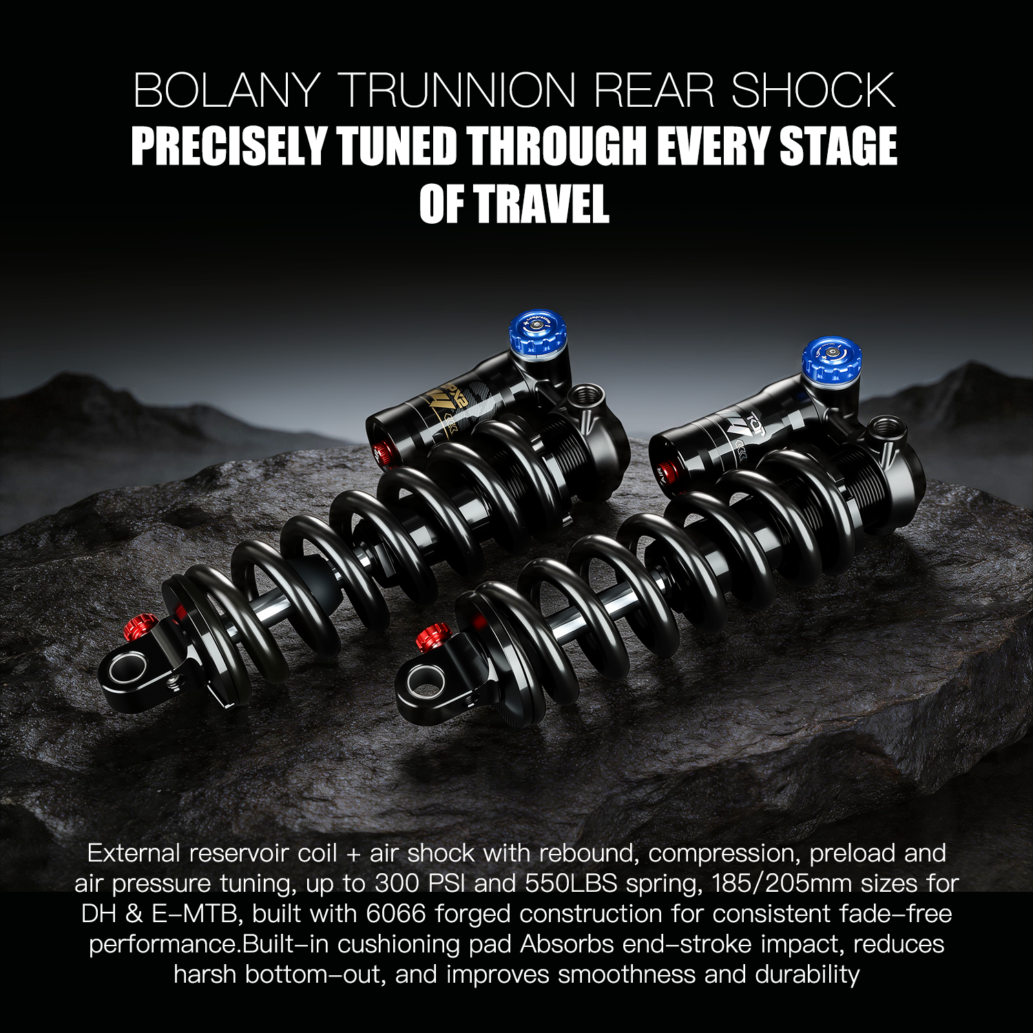 BOLANY MTB Spring-Air Trunnion – Mountain Biking Downhill recenzja i cena
