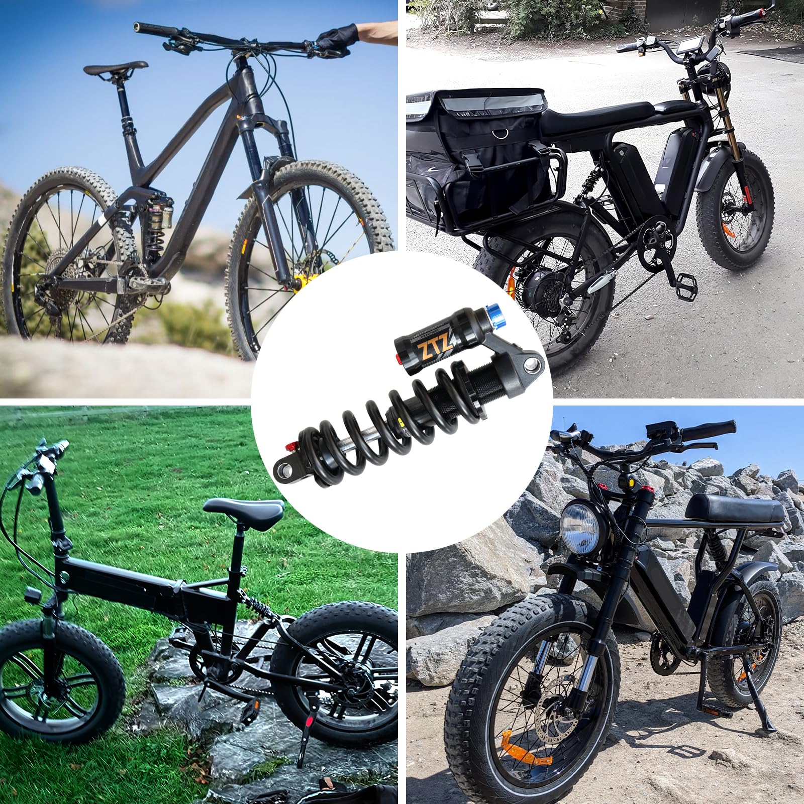 Adjustable Air Coil Rear Shock – Mountain Biking Downhill recenzja i cena