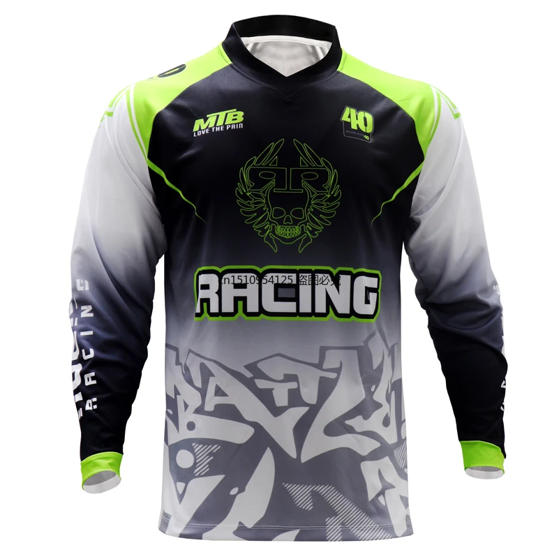 Long Sleeve Quick Dry MTB Jers – Mountain Biking Downhill recenzja i cena