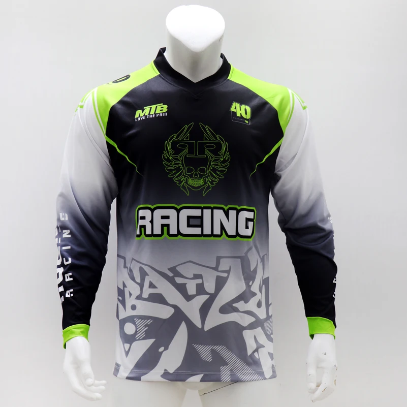 Long Sleeve Quick Dry MTB Jers – Mountain Biking Downhill recenzja i cena