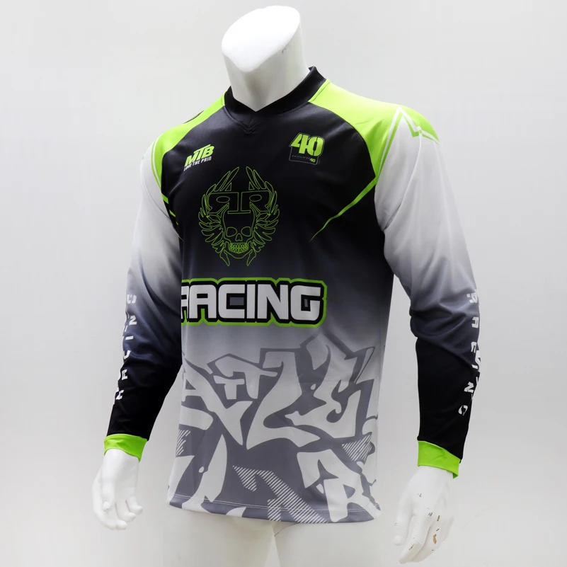 Long Sleeve Quick Dry MTB Jers – Mountain Biking Downhill recenzja i cena