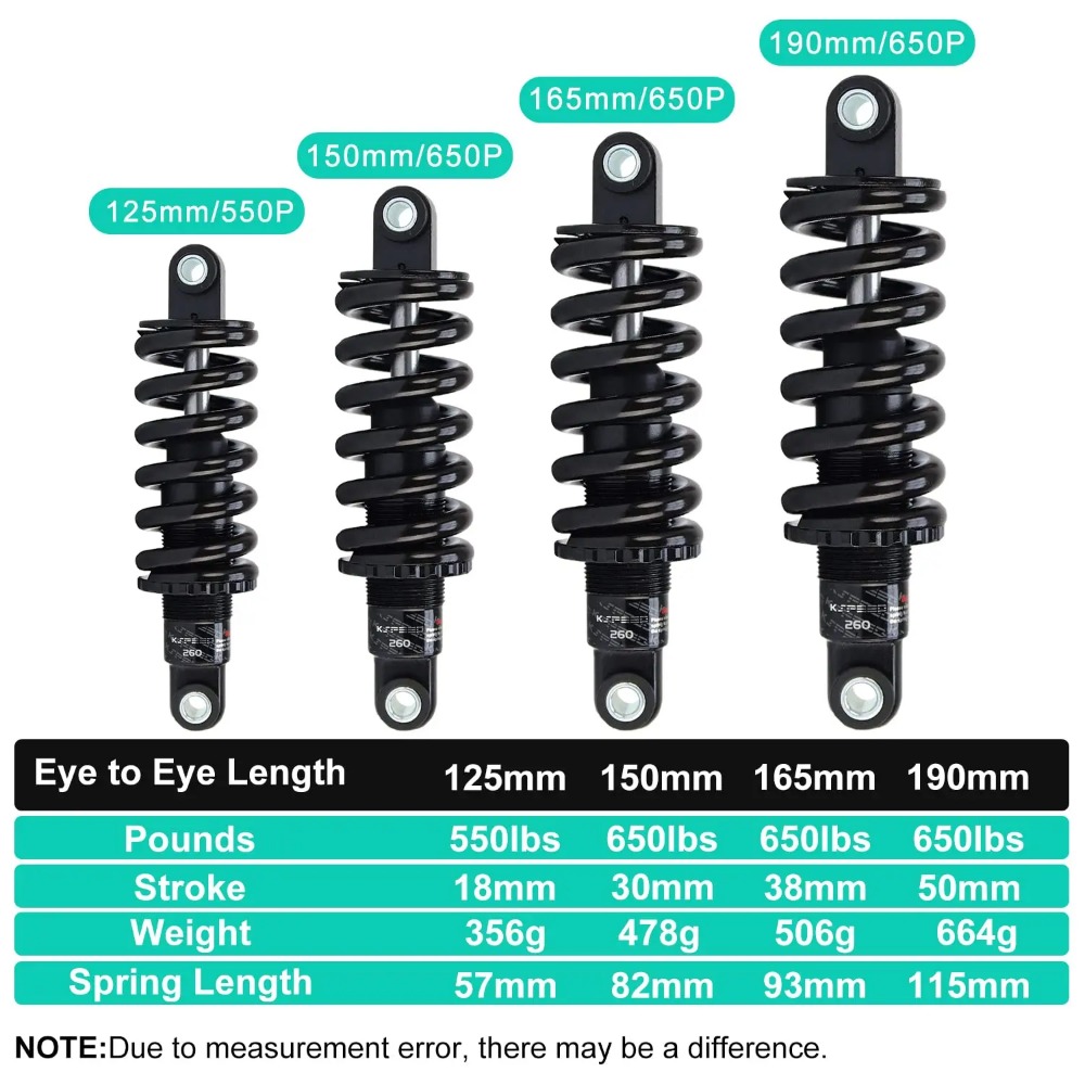 KS-260 Spring Shock Absorber R – Mountain Biking Downhill recenzja i cena