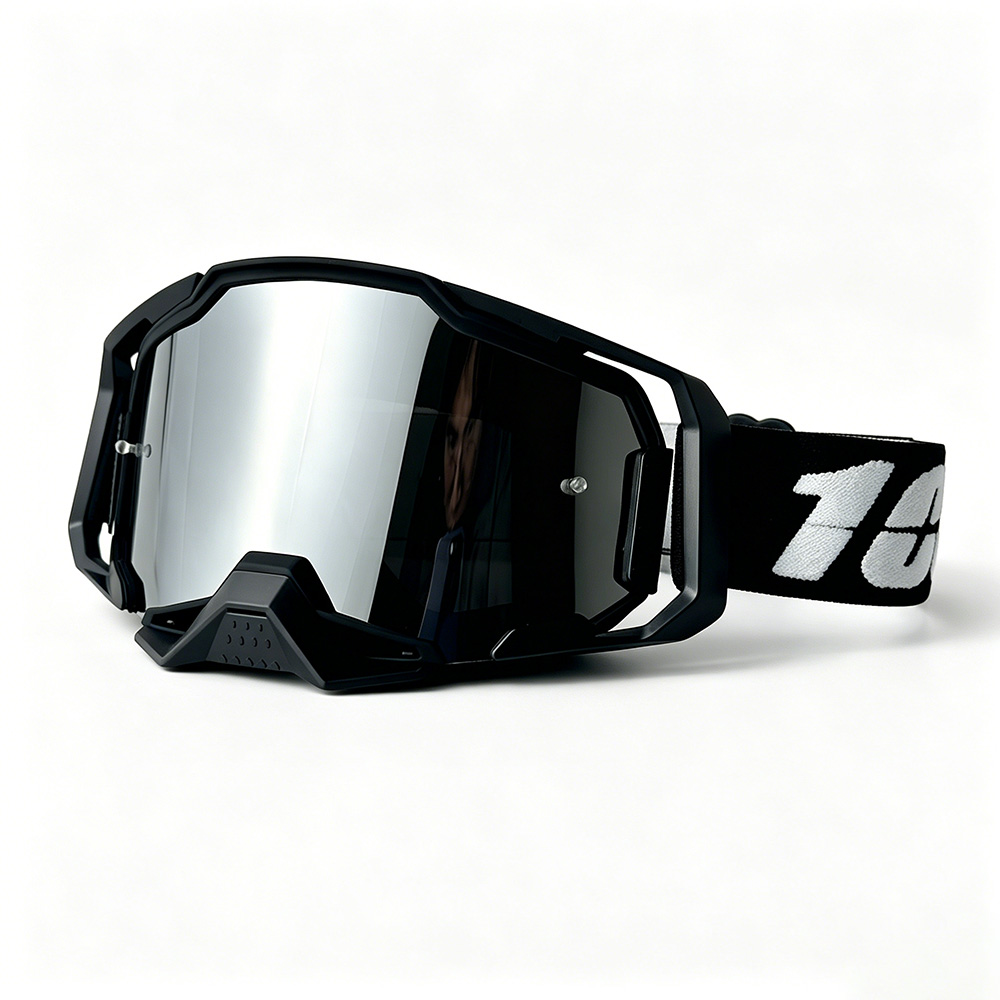 Motocross Goggles Red HD Lens  – Mountain Biking Downhill recenzja i cena